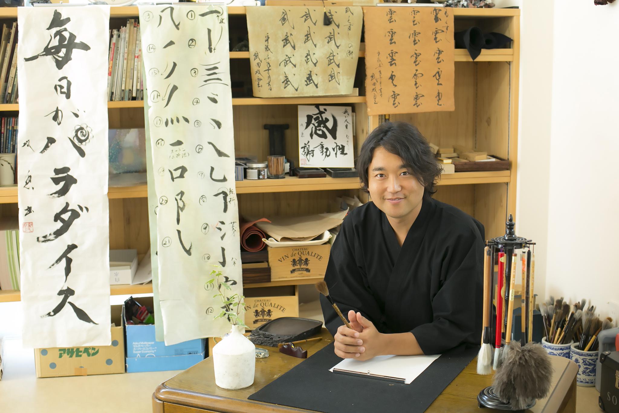 INTERVIEW こんな人と働きたい！　 Vol.17 武田双雲さん／書道家