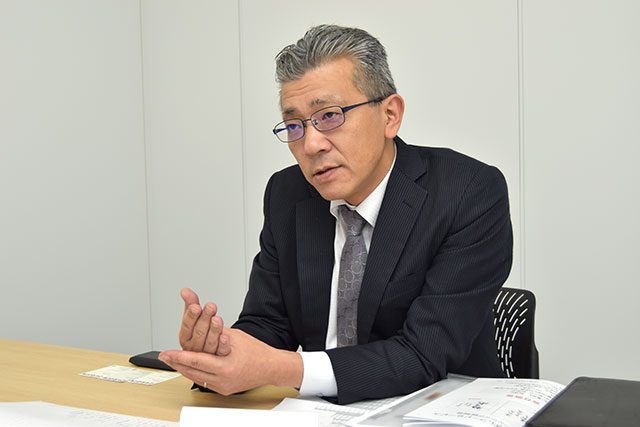 株式会社ねぎしフードサービス 人財共育部長 石野直樹さんの写真
